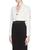 Emilio Pucci Cropped Wool-Blend Bolero - Lyst