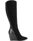 Charles by Charles David Easton Wedge Tall Boots - Lyst