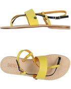 Diesel Flip Flops - Lyst