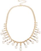 Cara Faux Pearl Collar Necklace - Lyst