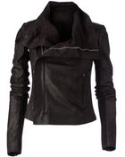 Rick Owens Biker Jacket - Lyst
