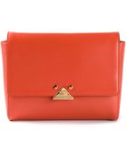 Emporio Armani Flap Closure Shoulder Bag - Lyst