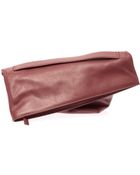 Jil Sander Sharp Medium Clutch - Lyst