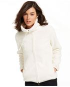 Tommy Hilfiger Zip Front Fleece Jacket - Lyst