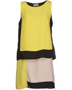 Numph Short Dress - Lyst