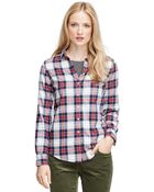 Brooks Brothers Cotton Flannel Shirt - Lyst