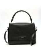 Furla Onyx Pebbled Leather 'Patty S' Convertible Top Handle Bag - Lyst
