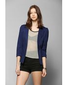 Sparkle & Fade Ponte Knit Blazer - Lyst
