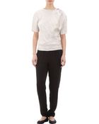 Isabel Marant Top with Gathered Shoulder - Lyst