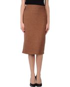 Ralph Lauren Knee Length Skirt - Lyst