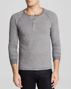 Threads For Thought Long Sleeve Henley - Lyst