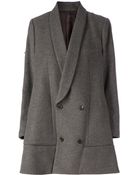 Undercover Boyfriend Coat - Lyst