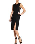 BCBGMAXAZRIA Megaen Lace-Insert Dress - Lyst