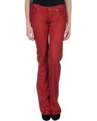 Dondup Denim Trousers - Lyst