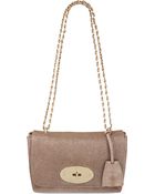 Mulberry Lily Metallic Leather Cross-body Bag - Lyst