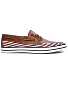 Asos Boat Shoes with Stripe - Lyst