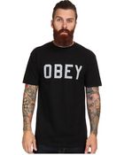 Obey Collegiate 3M™ Reflective Basic Tee - Lyst