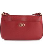 Ferragamo Small Horsebit Shoulder Bag - Lyst