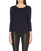 J Brand Selita Contrast-back Wool Jumper - Lyst
