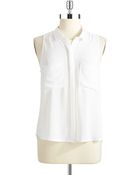 Trina Turk Sleeveless Blouse - Lyst