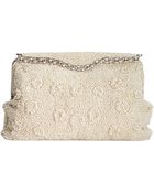 La Regale Beaded Clutch - Lyst