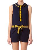 Petit Bateau Playsuit - Lyst