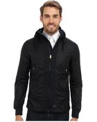 G-Star Raw Tamson Hooded Mix Overshirt - Lyst
