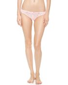 L'agent By Agent Provocateur Idalia Thong - Baby Pink - Lyst