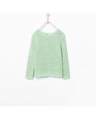 Zara Round Neck Sweater - Lyst