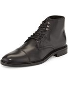 Gordon Rush Cap-Toe Leather Lace-Up - Lyst