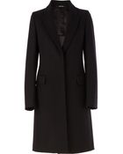 Maison Martin Margiela Single Breasted Coat - Lyst