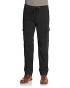 7 For All Mankind Knit Cargo Pants - Lyst