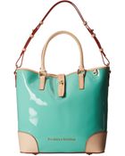 Dooney & Bourke Claremont Patent Cayden Tote - Lyst