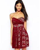 TFNC Lace Prom Dress - Lyst