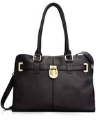 Calvin Klein Modena Leather Tote - Lyst