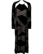 Damir Doma Cut Out Detailed Silk-Blend Dress - Lyst