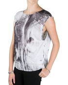 Helmut Lang Low Graphic Top - Lyst