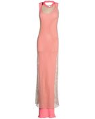 Pinko Long Dress - Lyst