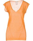 Alysi Short Sleeve Jumper - Lyst