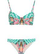 Mara Hoffman Printed Underwired Bikini - Lyst