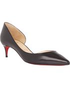 Christian Louboutin Iriza Half D'Orsay Pumps - Lyst