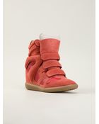 Isabel Marant 'Bekett' Hi-Top Trainer - Lyst