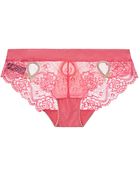 Elle Macpherson Exotic Plume Midi Brief - Lyst