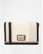 Lipsy Quilted Shoulder Bag With Chain Strap - Lyst