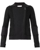 Vanessa Bruno Athé Textured Bouclé Biker Jacket - Lyst