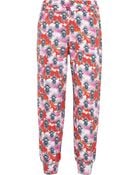House of Holland Printed Cotton-Jersey Track Pants - Lyst