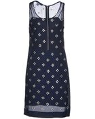 Diane von Furstenberg Short Dress - Lyst