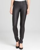Hue Coated Twill Straight Legging - Lyst