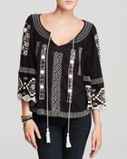 Free People Top Silver Springs Swing - Lyst