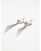 Free People Crescent Drip Earring - Lyst